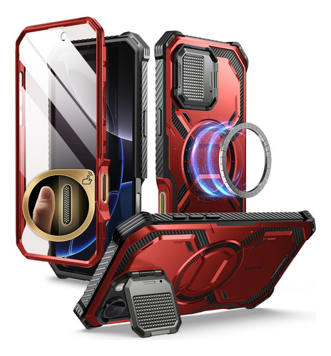 Funda De Teléfono I-blason Armorbox Para iPhone 16 Pro Max Con Magsaf