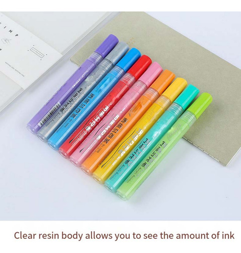 12 Rotuladores De Pintura De Colores Para Halloween Con Form