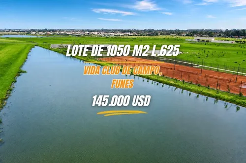 Terreno En Venta Vida Club De Campo, Lote 625. Barrio Cerrado En Funes - foto 1