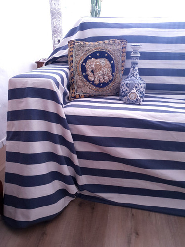 Imagen 5 de 5 de Funda Para Sillón Tusor Manta Sofá Y Pie De Cama 3.00x2.00m