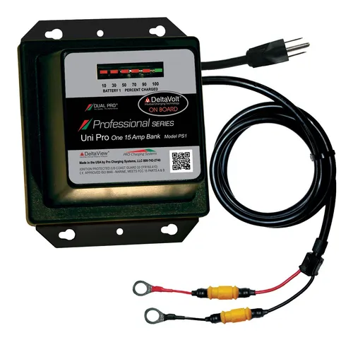 Dual Pro Professional Series Battery Charger 12V//24V 2 X 15A-Banks PS2