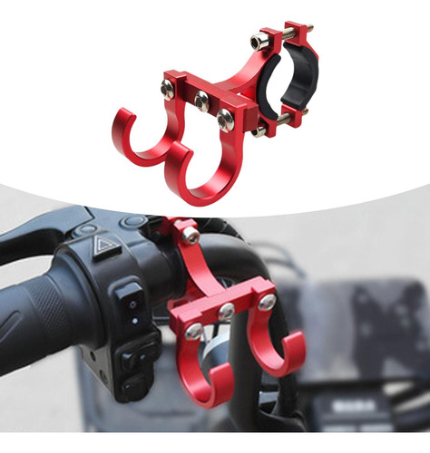 Gancho Eléctrico Para Motocicleta, Multifuncional, De Rojo