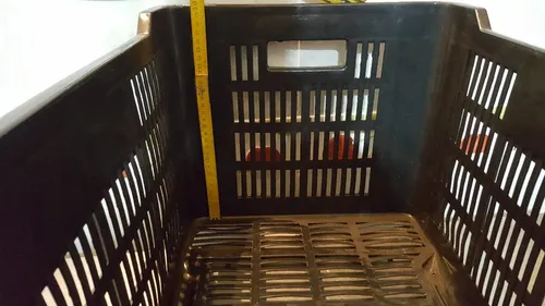 Cajón Bidonero Plástico Apilable Medidas 55x36x31
