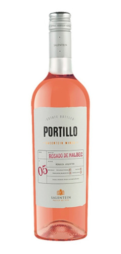 Vino Portillo Malbec Rose Salentein Wines 750ml - Gobar®