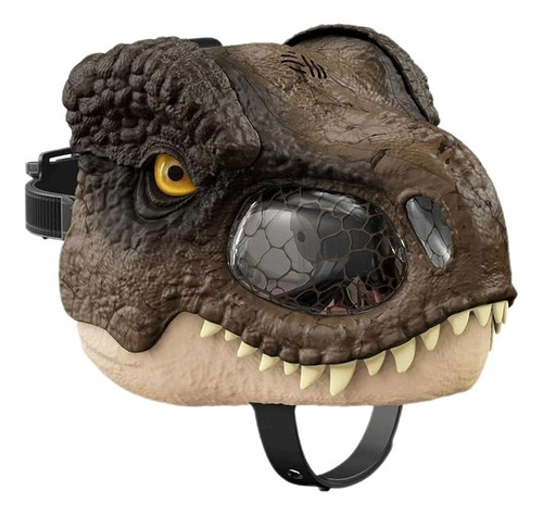 Juguete Jurassic World Máscara Muerde Y Ruge De T-rex