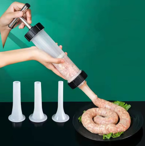 Seringa Embutidora Fazer Linguiça Caseira Recheio Culinária