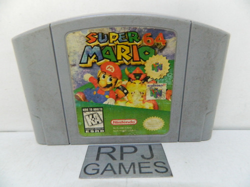 Super Mario 64 Original Salvando Nintendo 64 N64 & Loja Rj &