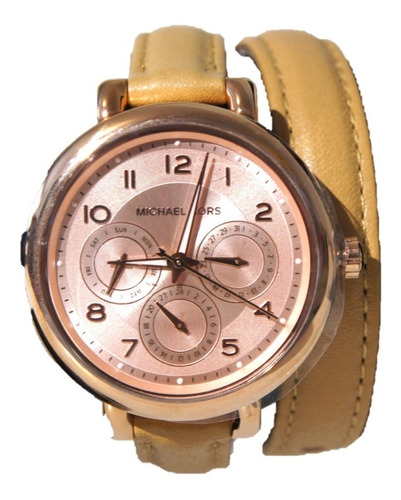 Reloj Michael Kors Golden Rose Mod. Mk2406 Con Extensible De