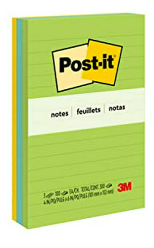 Notas Post-it, S Latina # 1 Favorito Pegajosa De La Nota, En