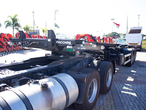 Prancha Facchini Sr 2023 Porta Container 3 Eixos = Randon
