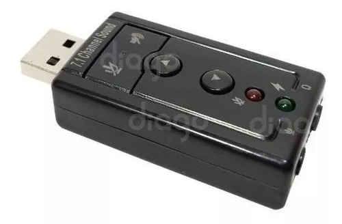 Tarjeta De Sonido Usb 7.1 Control De Volumen - ZAMUX BOGOTA