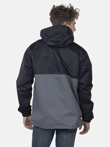 Cortaviento Kangoroo Wind Hombre Gris Oscuro Maui And Sons