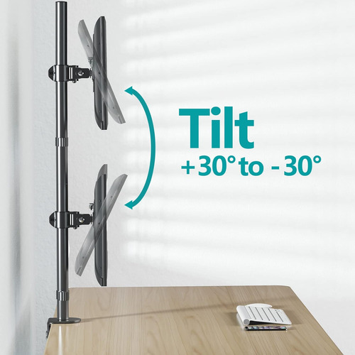 Soporte Vertical Para Monitor Doble, Soporte De Monitor Apil