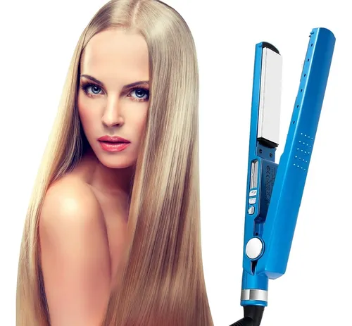 Planchita de pelo Nano Titanium Nano Titanium Titanium azul