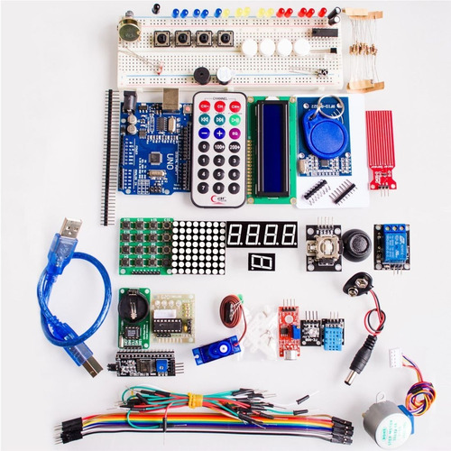 Kit De Inicio Para Aprendizaje De Arduino - Starter Arduino 