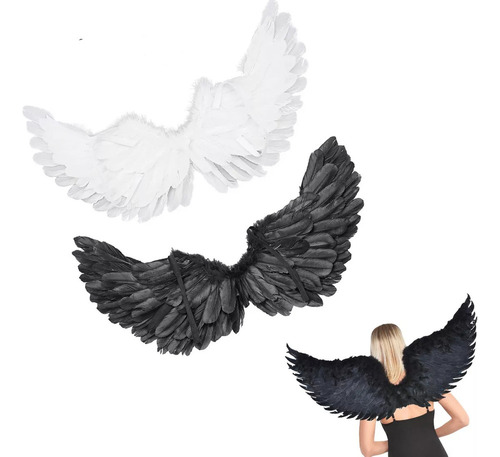 Nuevo Fantasia De Halloween Com Asa De Anjo E Cupido