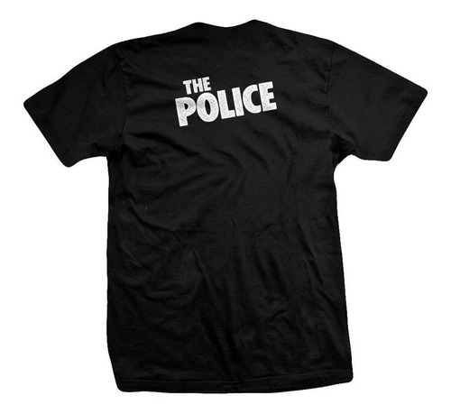 Imagen 2 de 2 de Remera The Police Reggatta De Blanc