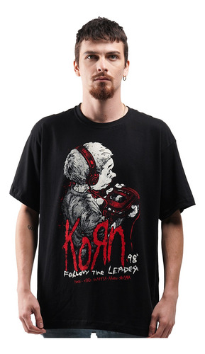Camiseta Korn Follow The Leader Rock Activity