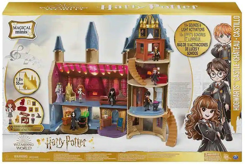 Harry Potter - Castillo Hogwarts - Luces Y Sonidos - 55 Cm 