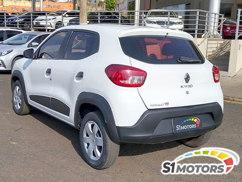 Imagem 2 de 8 de Renault Kwid Zen 1.0 Branco 2018