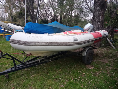 Zodiac Oro 470 Con Motor Honda 20 Hp 4t Con Trailer