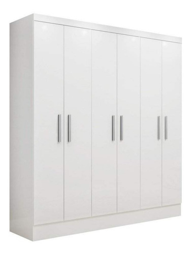 Guarda Roupa Casal 6 Portas 2 Gavetas Paris Siena Gc