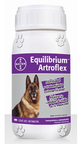 Equilibrium Artro Vitaminico Perros De Bayer X60 Despacho Ya