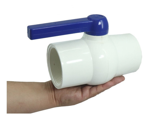 Válvula Esfera Pvc Cédula 40 Roscable 4puLG-102mm 10200158