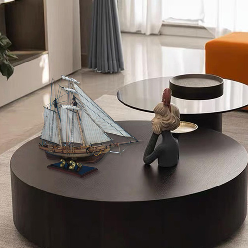 Kits De Modelos De Barcos De Vela Adornos De Rompecabezas