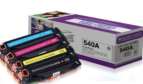 Toner Hp 125a-cb540a-cb541a-cb542a-cb543a Combo De 4 