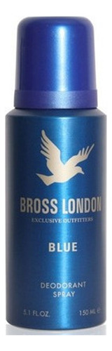 Desodorante Spray Bross London Blue Classic Hombre 150ml