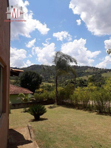 Linda Chácara Com Escritura, 02 Dormitórios, Pomar, Toda Gramada E Vista Maravilhosa À Venda, 1026 M² Por R$ 270.000 - Rural - Tuiuti/sp - Ch0019