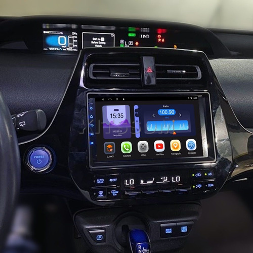 Multimídia Toyota Prius 2018 2019 2020 2021 2022 V2 Octa 4g