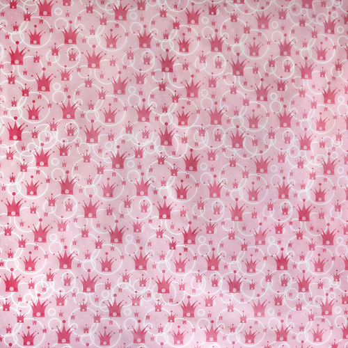 Toalha Mesa Tnt Festa Estampado Princesa Rosa Por Metro