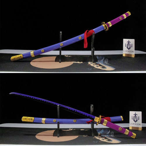 Katana Roronoa Zoro Yama Full Tang Hecho A Mano Filo Real