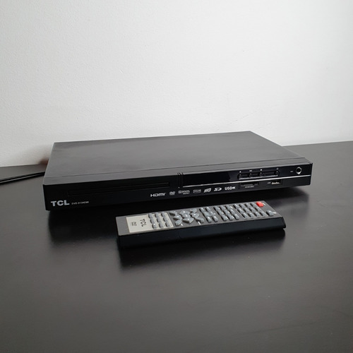 Reproductor De Dvd Tcl Dvd 513 Hdmi Con Control Remoto