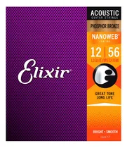 Comprar Cuerda Elixir Phosphor Bronze 12-56 Nanoweb 16077