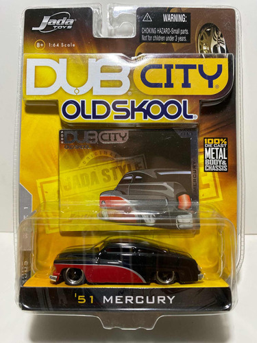 Jada Toys Dub City Mercury Del 51 1:64