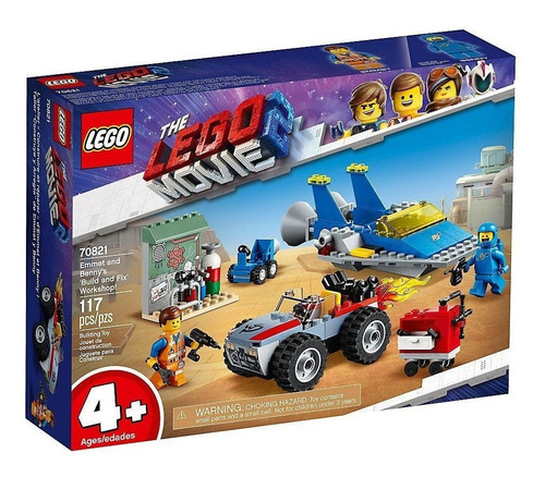 Lego Lego Movie 2 Taller construye Arregla De Emmet 70821