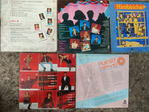 Timbiriche Colección De Discos Acetato Lp Envío Gratis Lote (Usado)