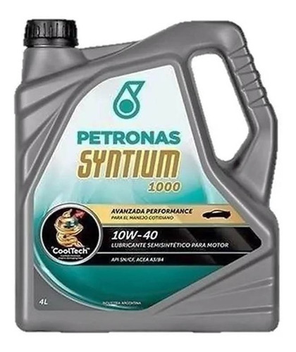 Aceite Semisintetico 10w40 Petronas Syntium 4lts - Maranello