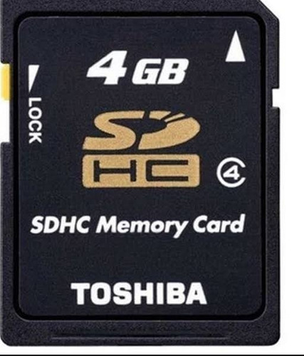 Cartao Sd 4 Gb - Toshiba Original -