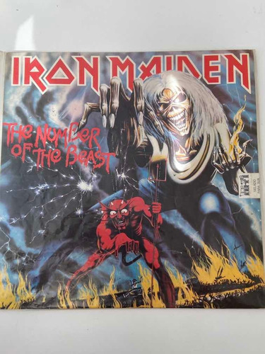 Disco De Vinil Iron Maiden The Number Of The Beast