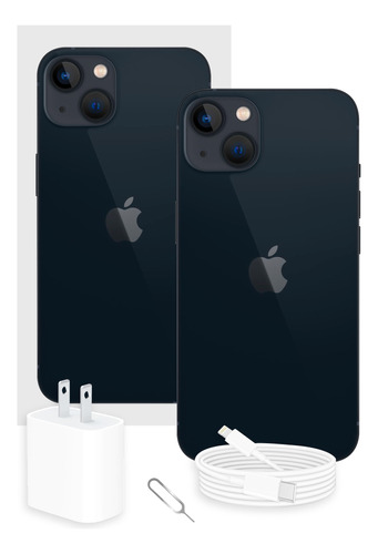 Apple iPhone 13 Mini 512 Gb Negro Con Caja Original Y Batería De 100% (Reacondicionado)