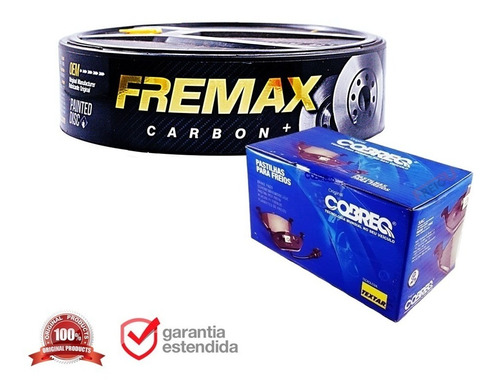 Kit Disco + Pastilha Freio Dianteiro Kia Sorento 2002 A 2009