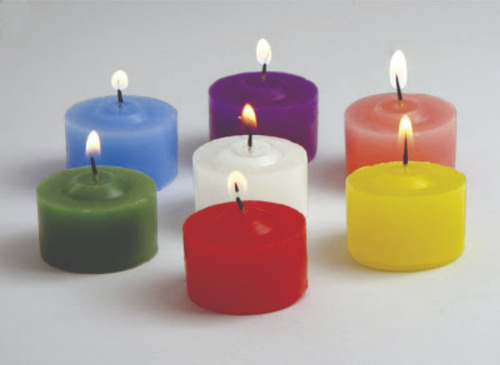 Imagem 2 de 2 de Branca! 100 Velas De Rechaud Alto Astral (duram 10 Horas)