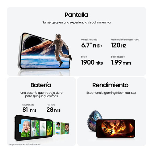 Smartphone Samsung Galaxy S24 Fe 5g Dual Sim 256 Gb/8 Gb De
