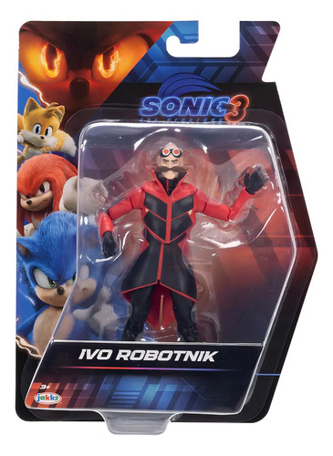 Boneco Ivo Robotnik Articulável 13cm - Perfeito Para Coleção