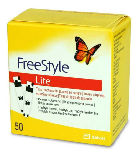  Freestyle Lite Tiras 50 Unidades 