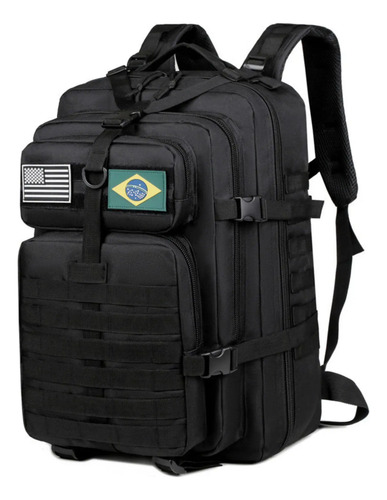 Oferta: Mochila Tática Impermeável Militar Reforçada Grande 50litros - Tubarão Digital